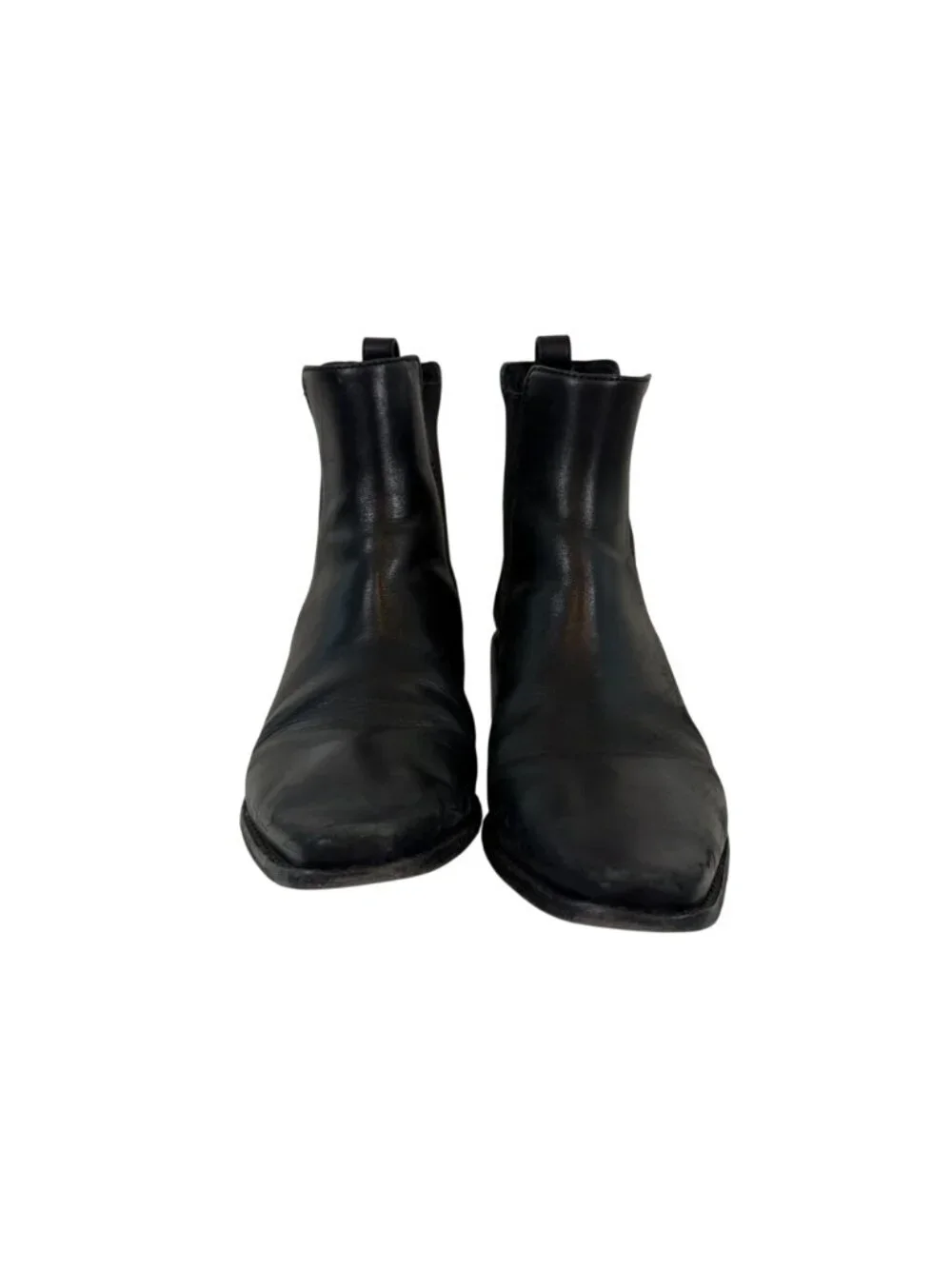 Tory Burch Chelsea Boots Womens Size 10 M Black Ankle Pull Leather